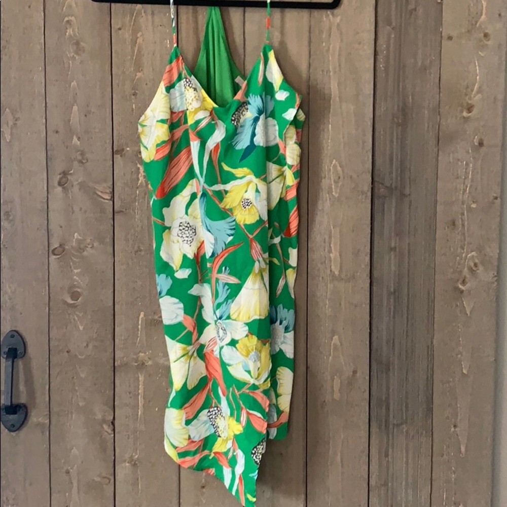 Racer back floral dress